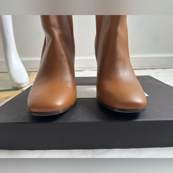 Marina Rinaldi Women's Leibniz Block Heel Suede Ankle Boots Leather Sz 40 US 10 - Picture 3 of 9